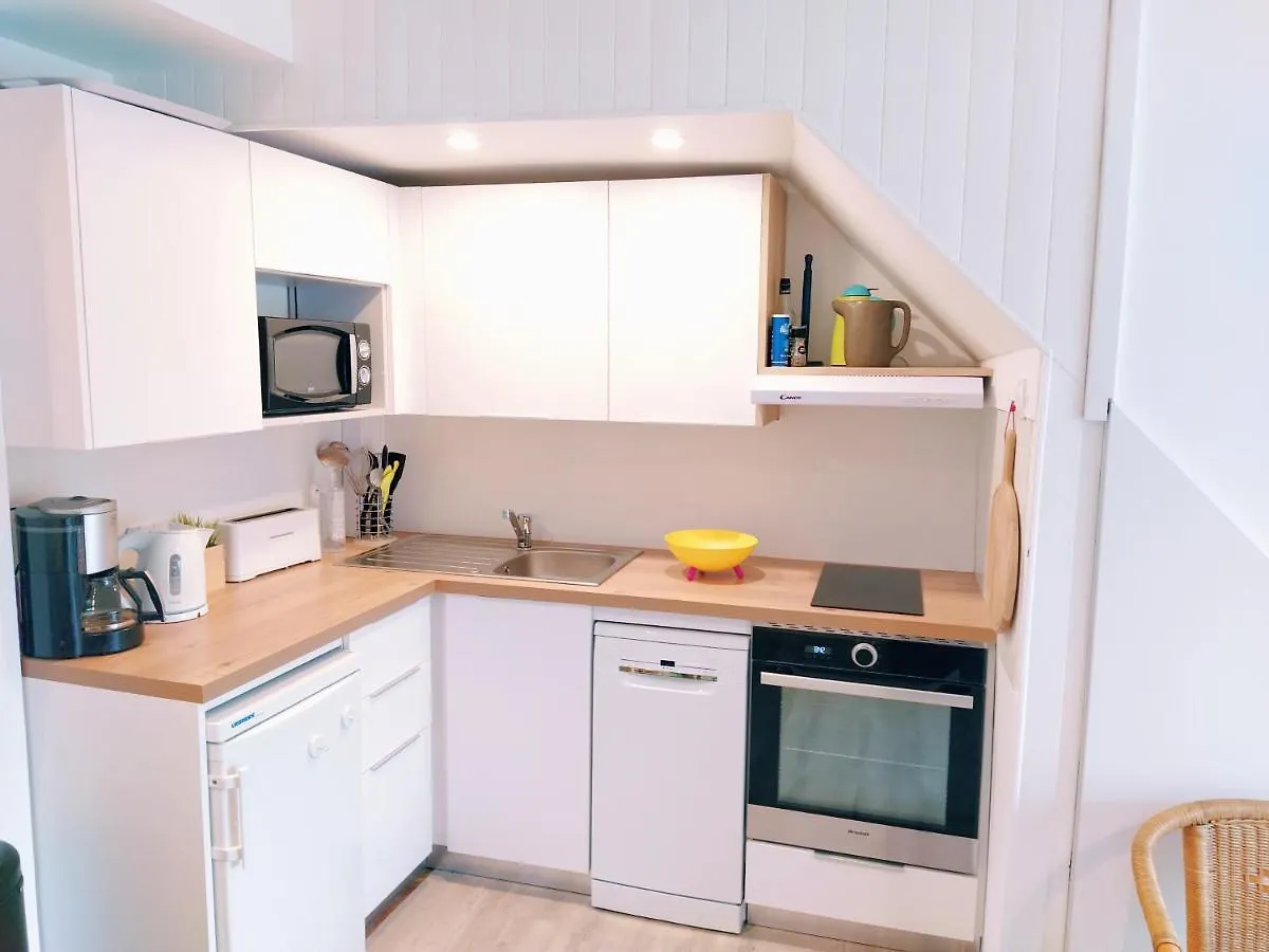 Lalanne Btz, Duplex Jardinet près de la Plage Biarritz Appartement